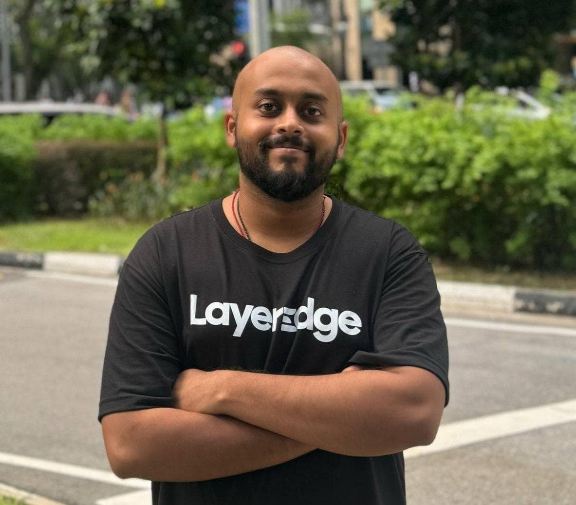 Ayush at LayerEdge