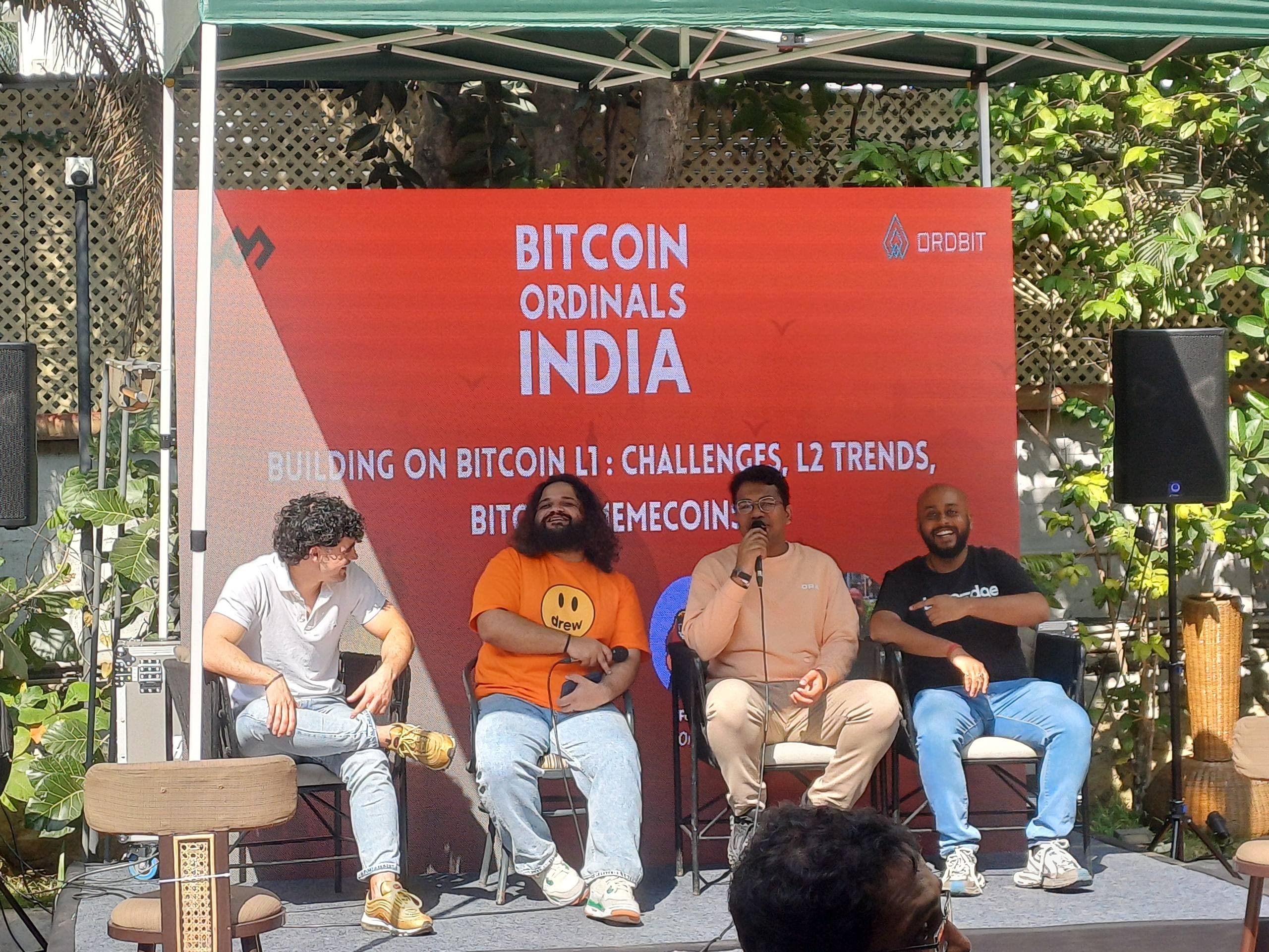 Bitcoin Ordinals India panel